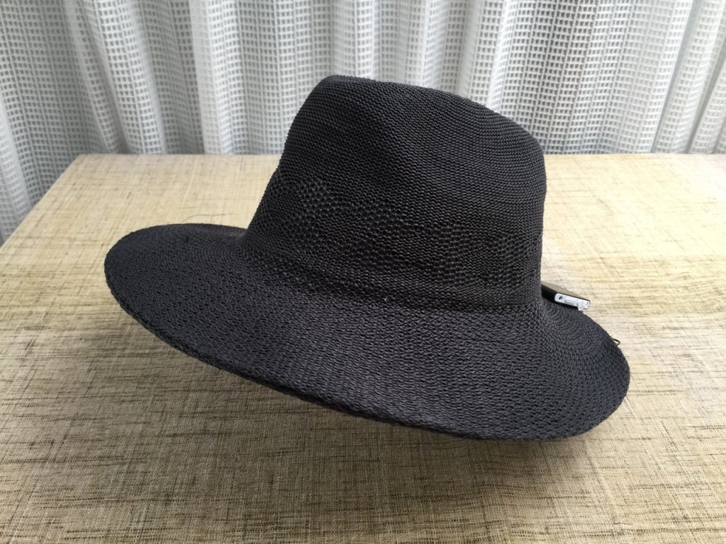 帽子型スピーカーの写真(参考出品)